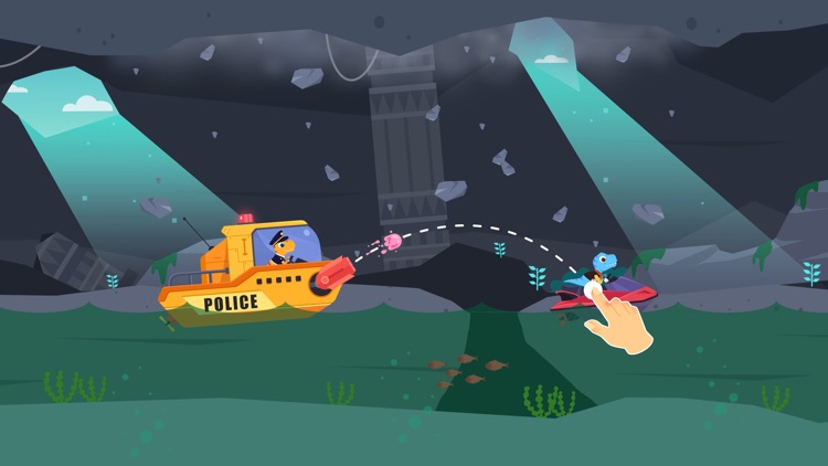 Dinosaur Police Games for kids screenshot-3