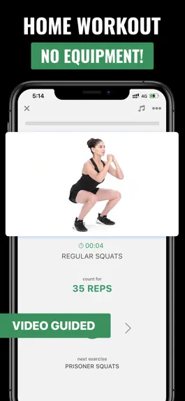 Game screenshot Leg Workout & Home Exercise hack
