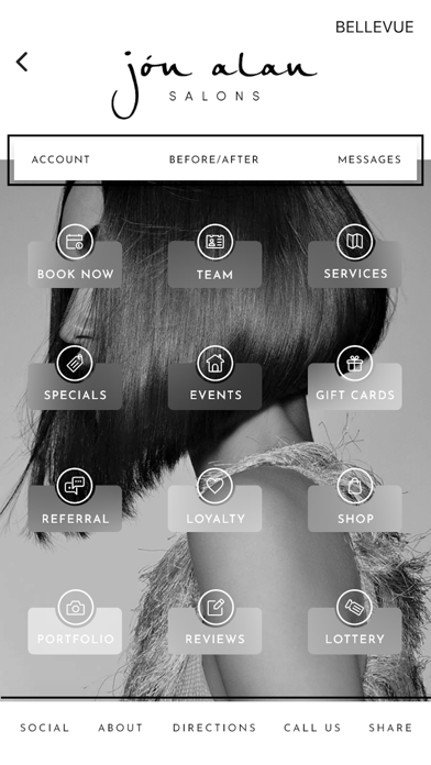 Jón Alan Salon Screenshot