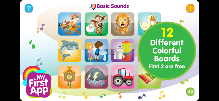 Basic Sounds - for toddlers