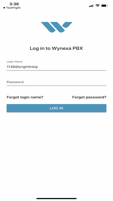 Wynexa PBX Screenshot