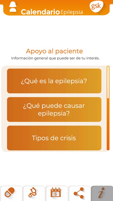 Screenshot #1 pour GSK Mi Epilepsia