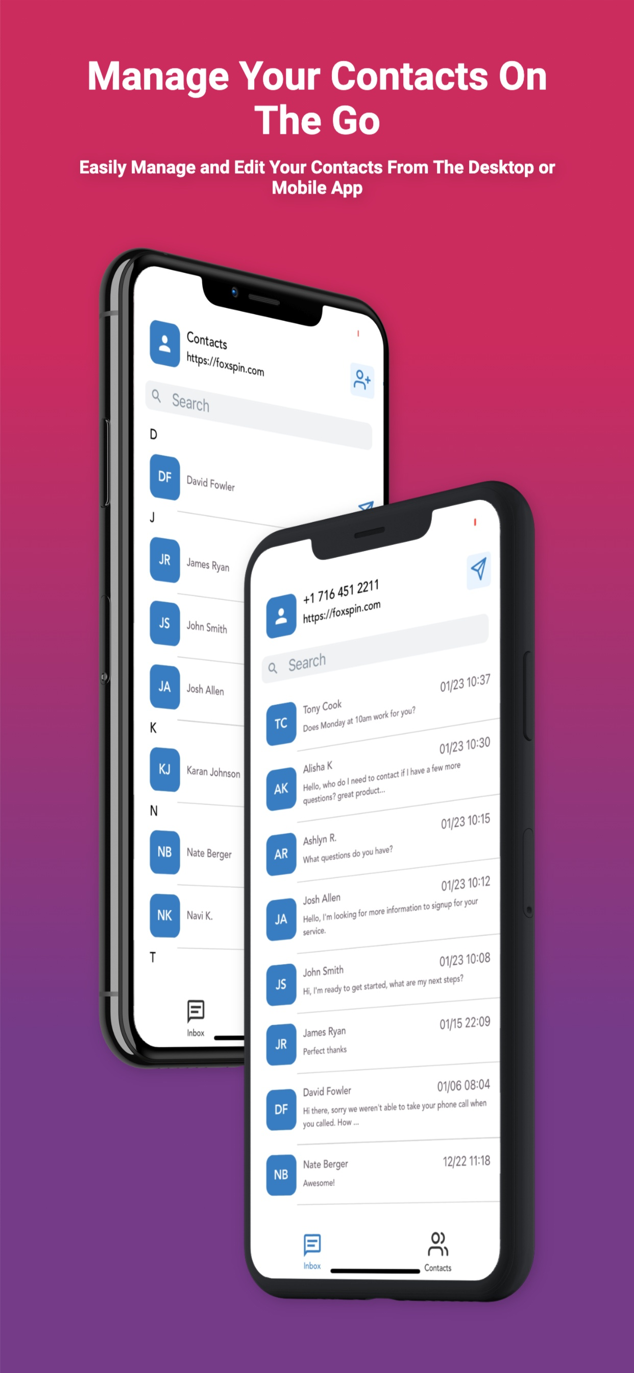 Foxspin TextApp