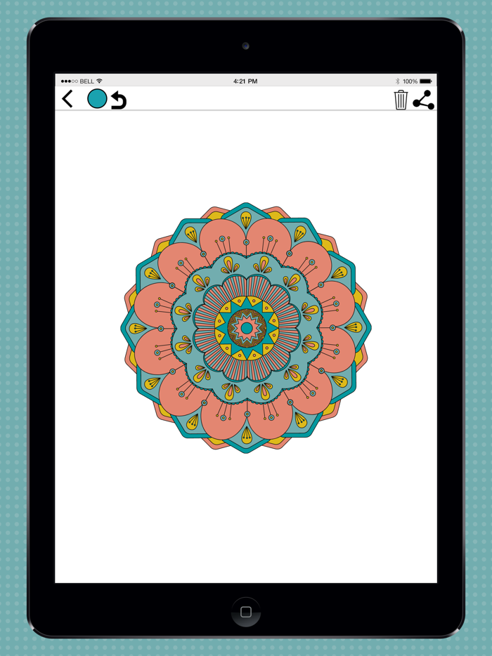 Paint and color Mandalas