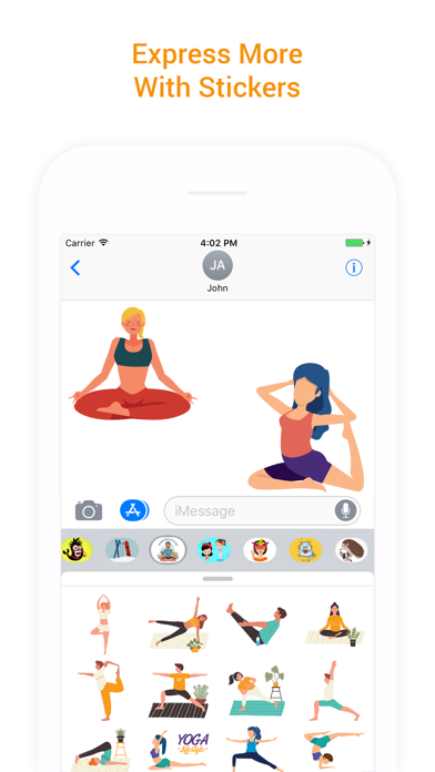 Yoga Sticker & Meditation Pack Screenshot