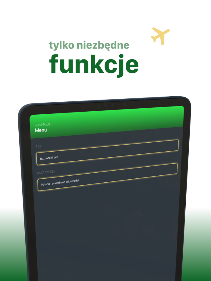 Pytania PPLA - Test dla pilota