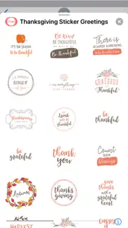 thanksgiving sticker greetings problems & solutions and troubleshooting guide - 3