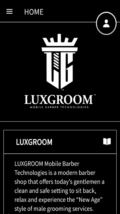 LUXGROOM Screenshot