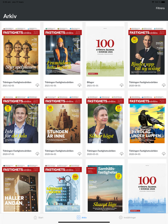 Screenshot #5 pour Fastighetsvärlden Magasin