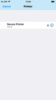 hp jetadvantage secure print iphone screenshot 4