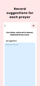 Prayer Planner screenshot #3 for iPhone