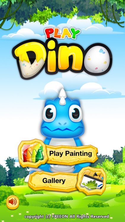 Play Dino Painting : Dinosaurs