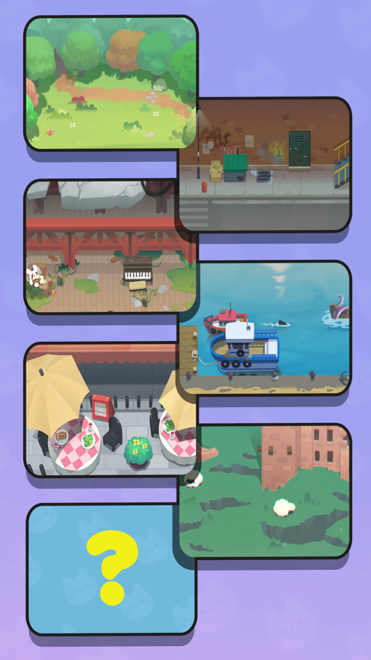 #7. Push Push Cat (iOS) Podle: UNIT5