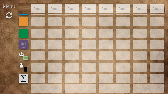 7 Wonders Score Table