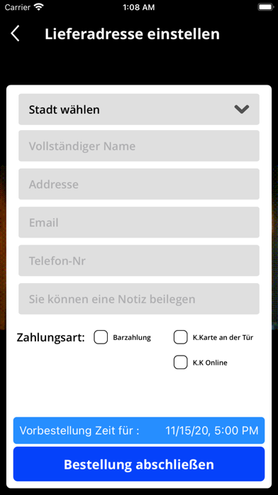 Pizzeria Oberhofen Screenshot