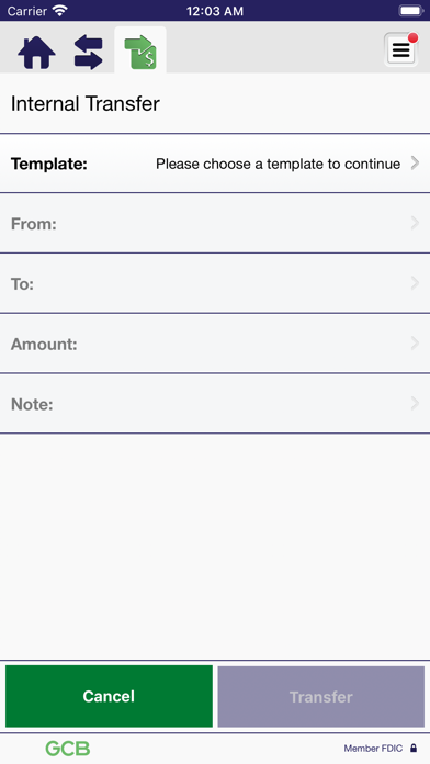 Grant Co Bank Business Mobile Screenshot