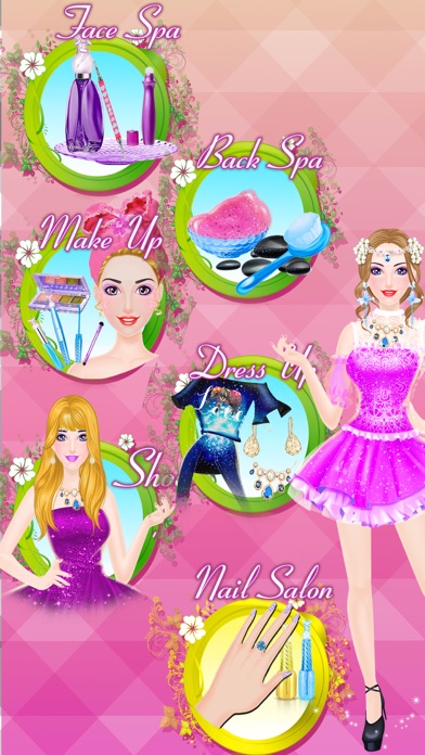 Princess Fashion Makeup Spa Screenshot