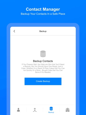 Contacts Backup & Managerのおすすめ画像5