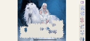 Jigsaw Puzzles Mysterious Girl screenshot #6 for iPhone