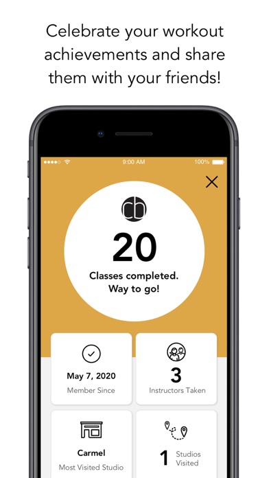 CarmelBarre Fitness Screenshot