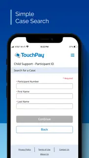 touchpay child support iphone screenshot 2