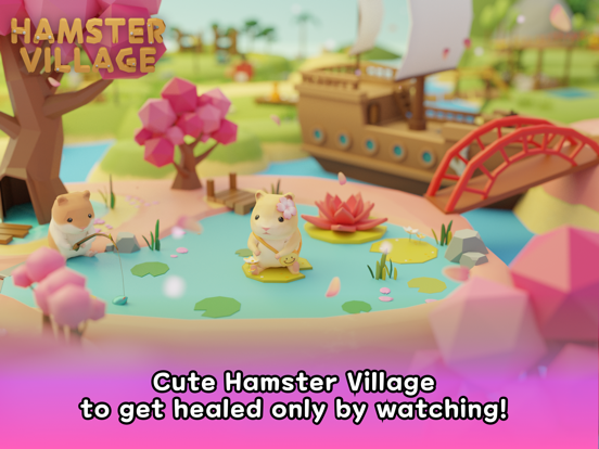 Hamster Village iPad app afbeelding 1
