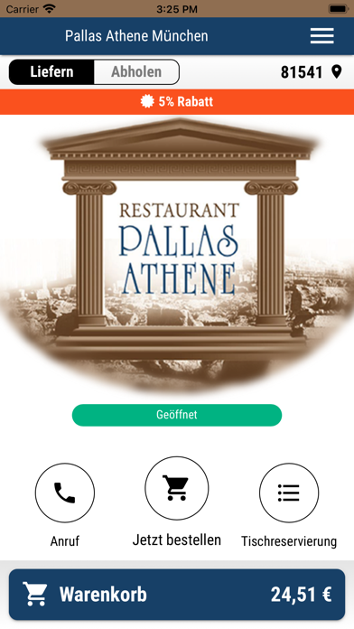 Pallas Athene München Screenshot