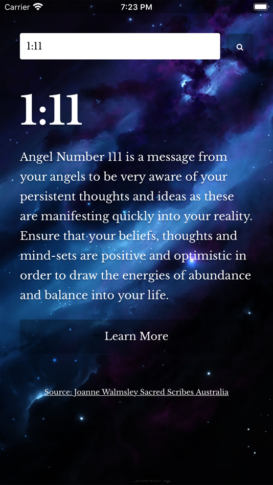 #2. Angel Numbers Numerology (iOS) By: Pro Media Now Inc