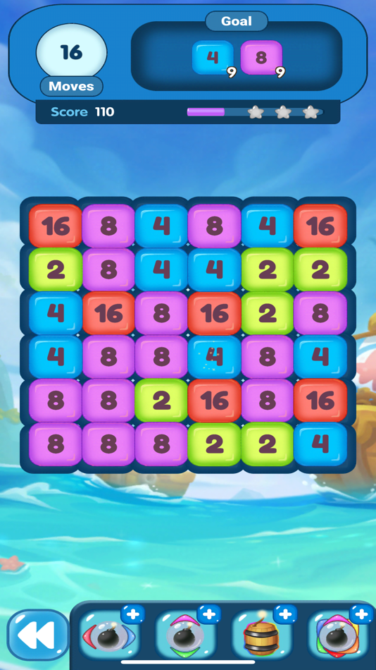 #2. 2048 Merge! (iOS) 由: eyeahtech