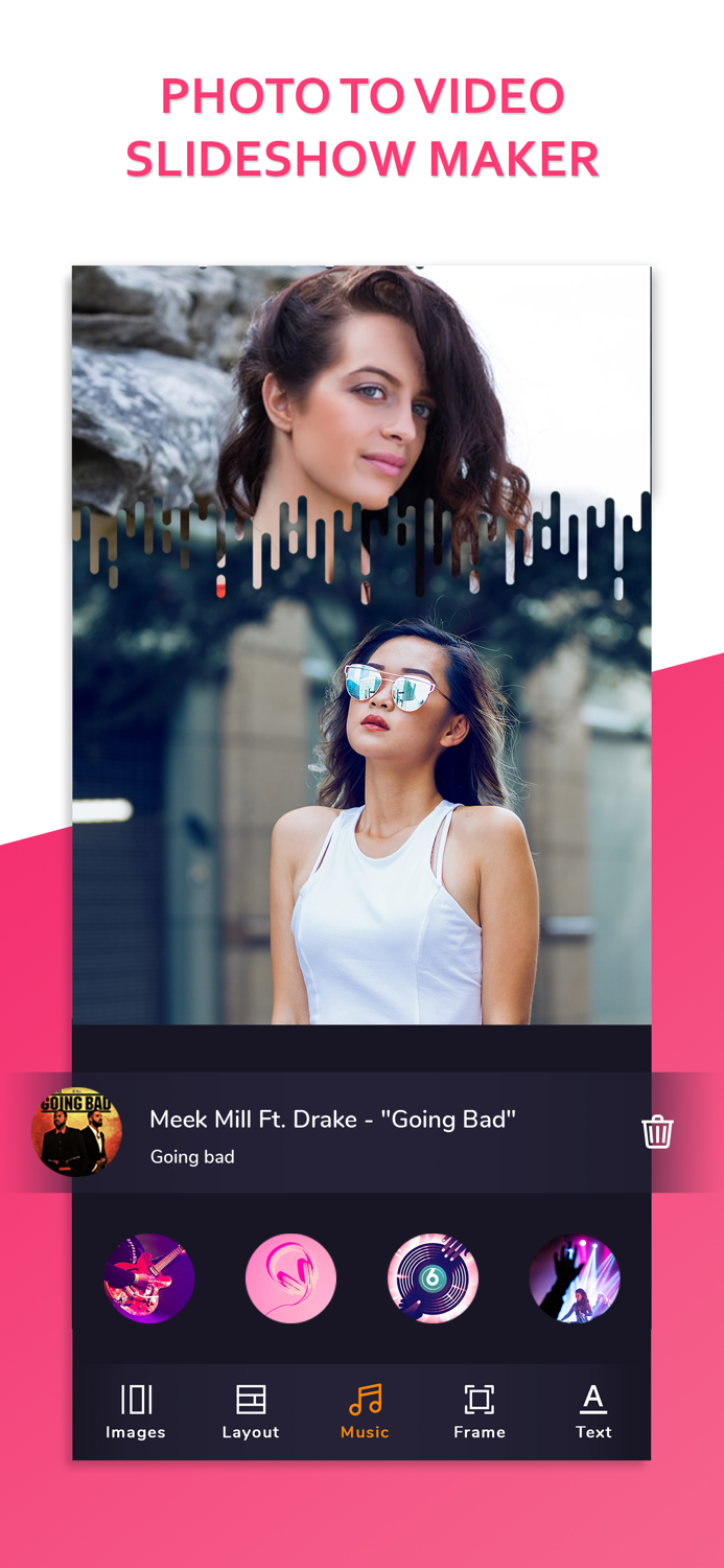 Photo to video maker slideshow