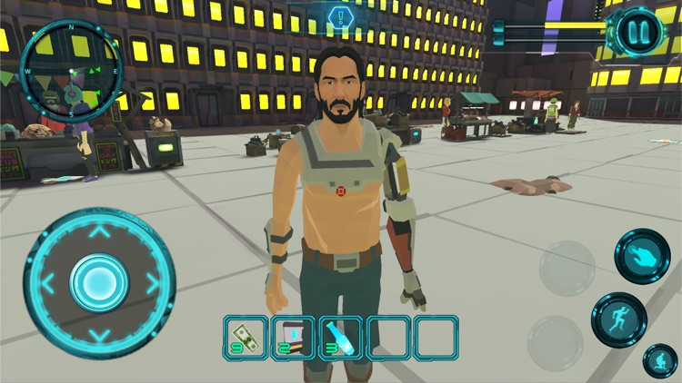 Cyberpunk City Escape