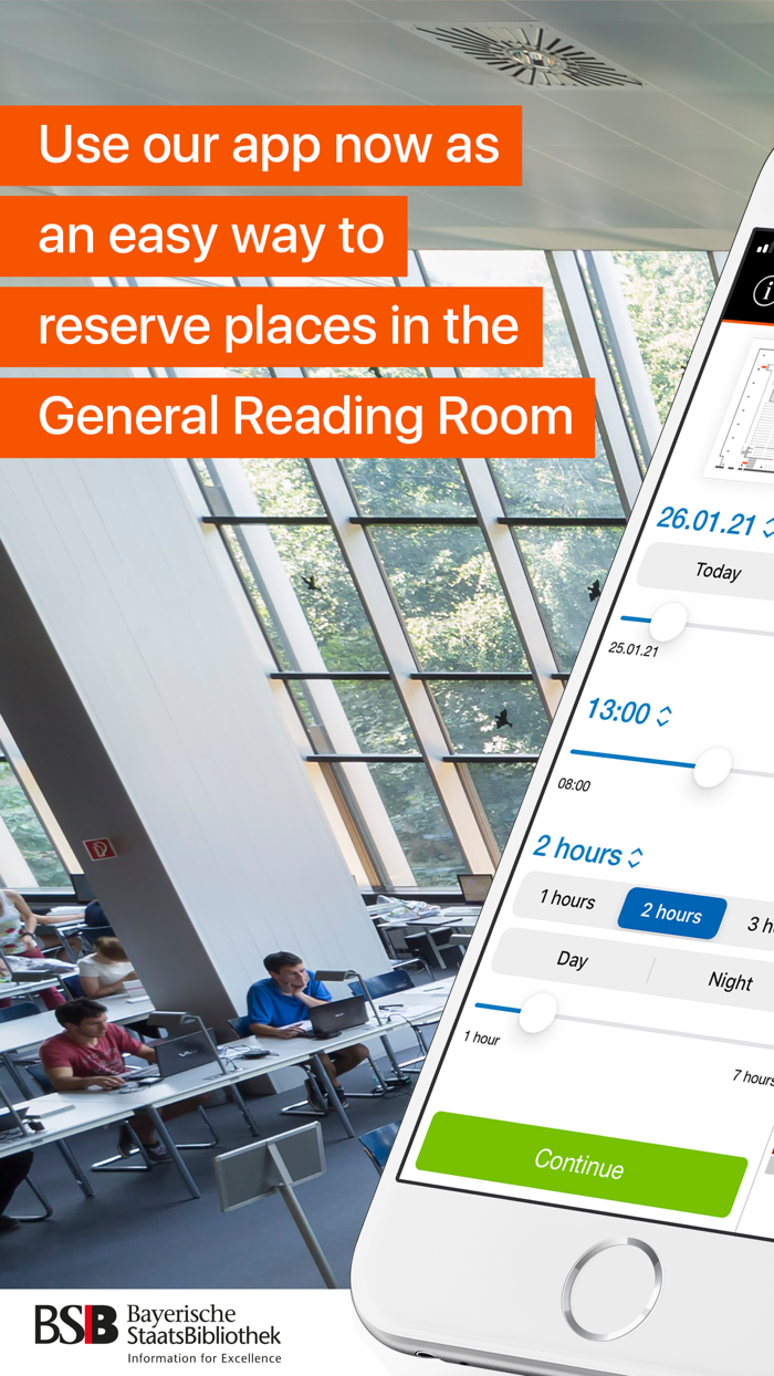 BSB Reading Room Reservation
