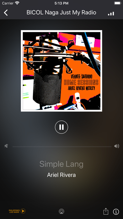 Pinoy Radyo App Screenshot