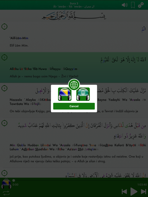 Quran Audio mp3 Pro: Bosnianのおすすめ画像4
