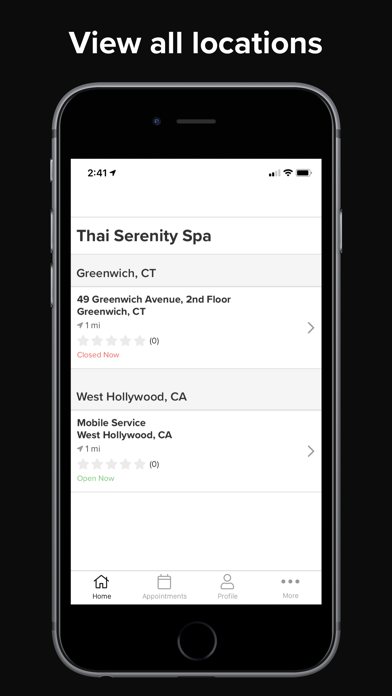 Thai Serenity Spa Screenshot
