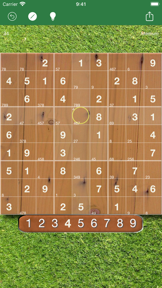 #2. Sudoku (Oh No! Another One!) (iOS) 由: Sonya Marcarelli