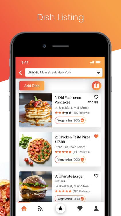 Menu - Find Your Favorite Dish