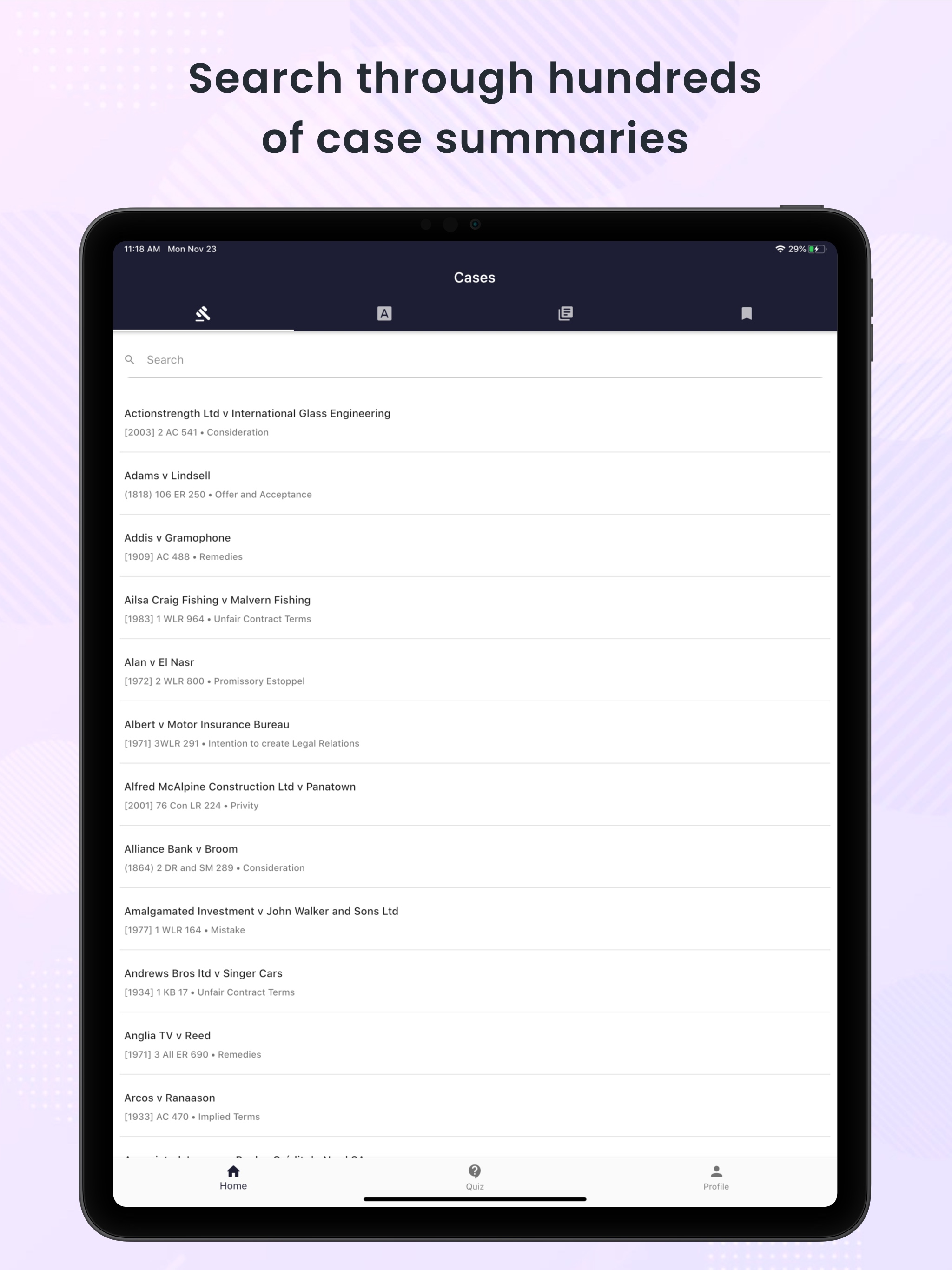 Pocket Law Guide: Contract screenshot 6