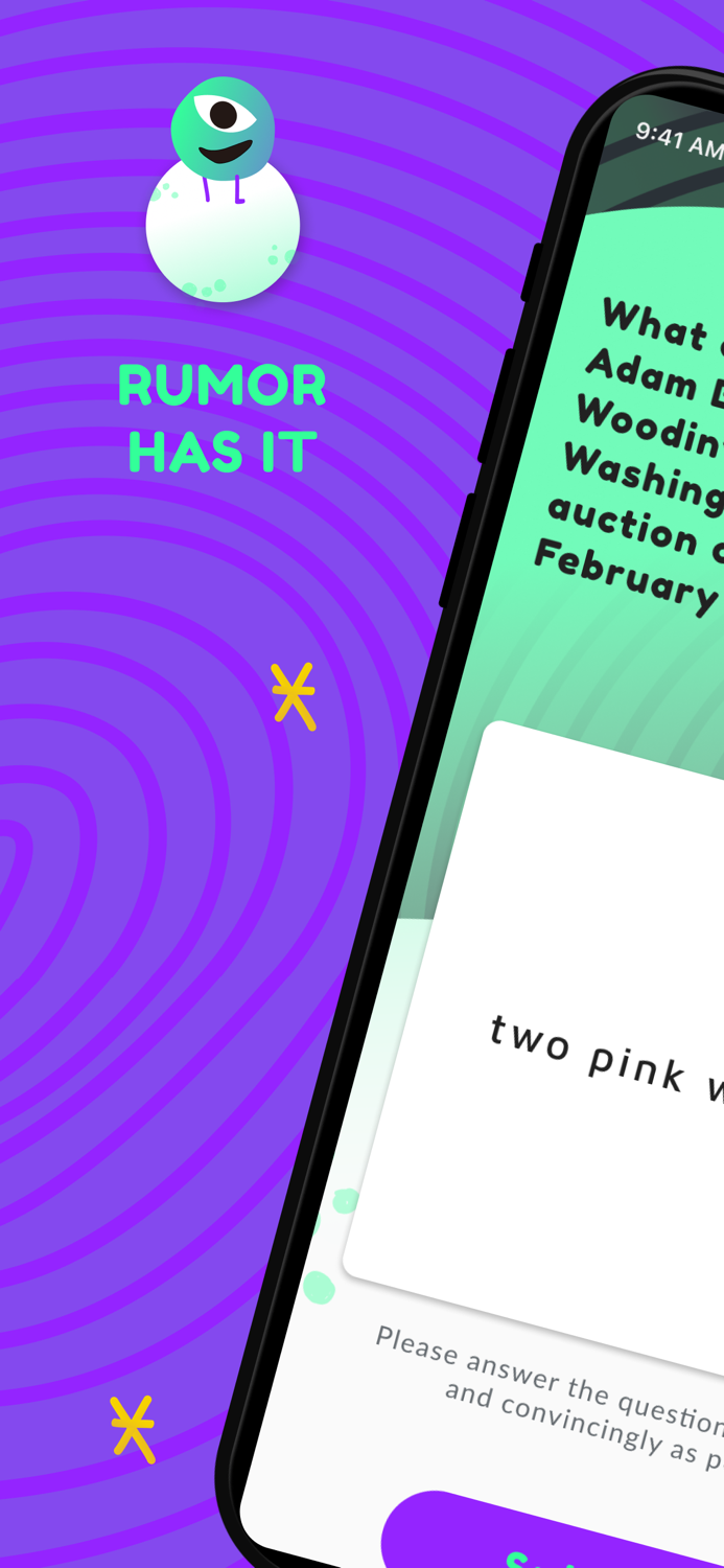 Rumor has it - A creative game