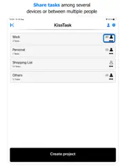 kisstask : task list manager айпад изображения 2