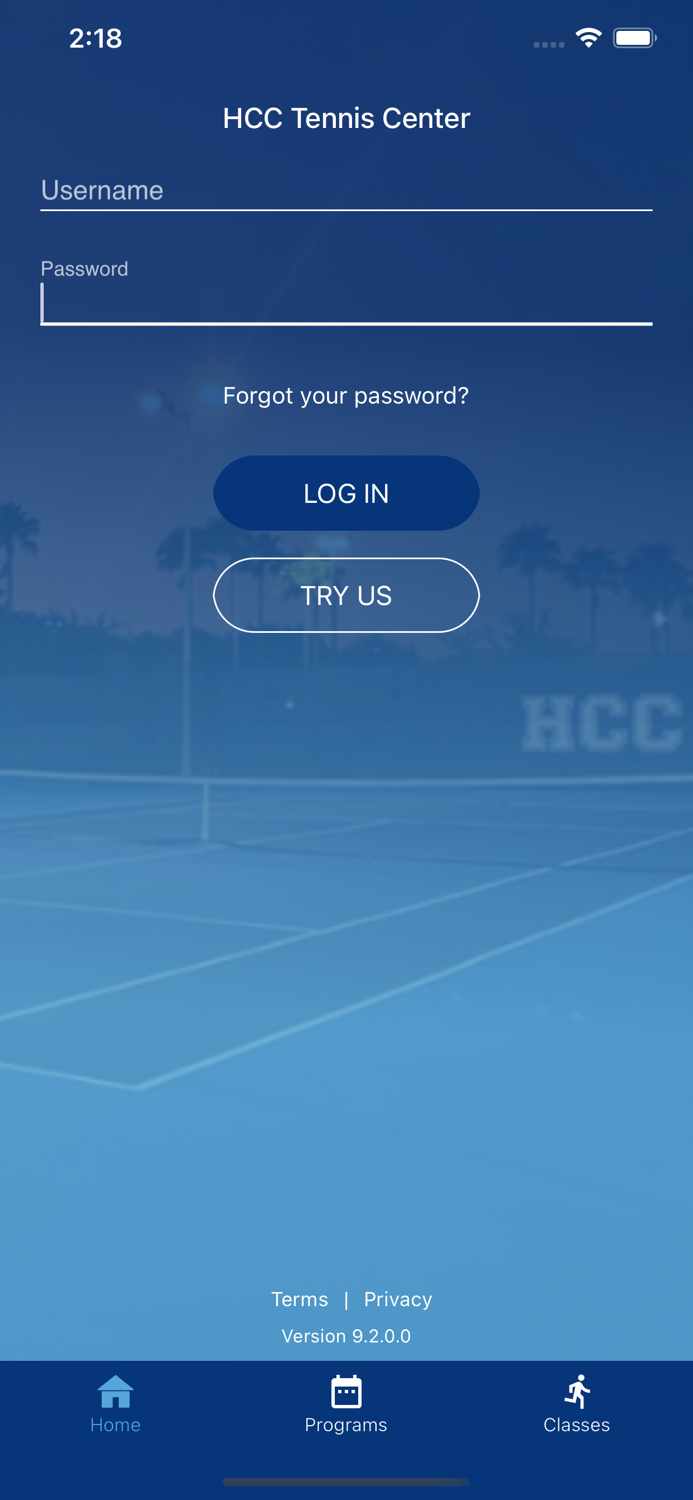 HCC Tennis Center