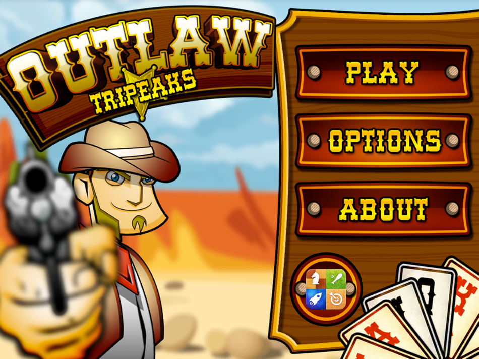 Outlaw TriPeaks Solitaire HD - 2.0 - (iOS)