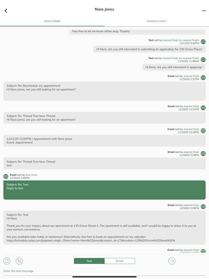 HomeRhino Leasing CRM