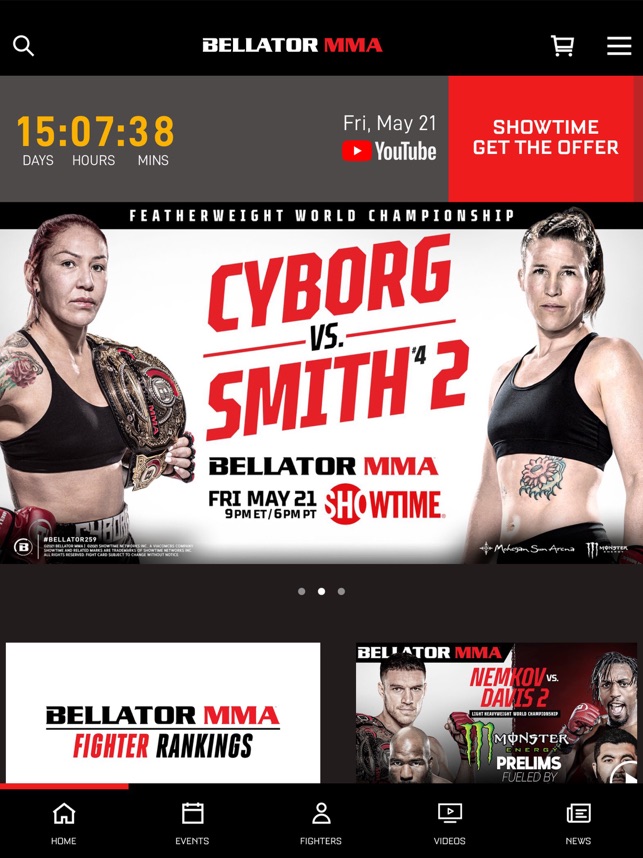 Bellator MMA on the App Store