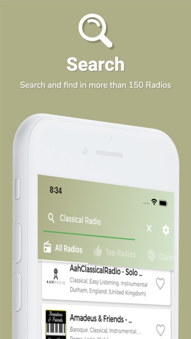 Screenshot #3 pour Classical RadioTuner Music