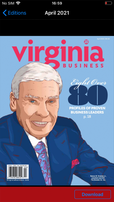 Virginia Business Screenshot