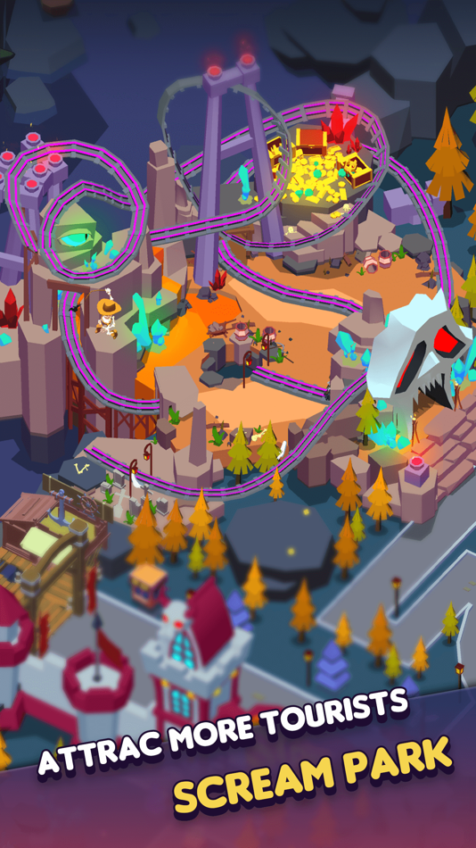 #3. Idle Scream Park (iOS) 由: qianyuan
