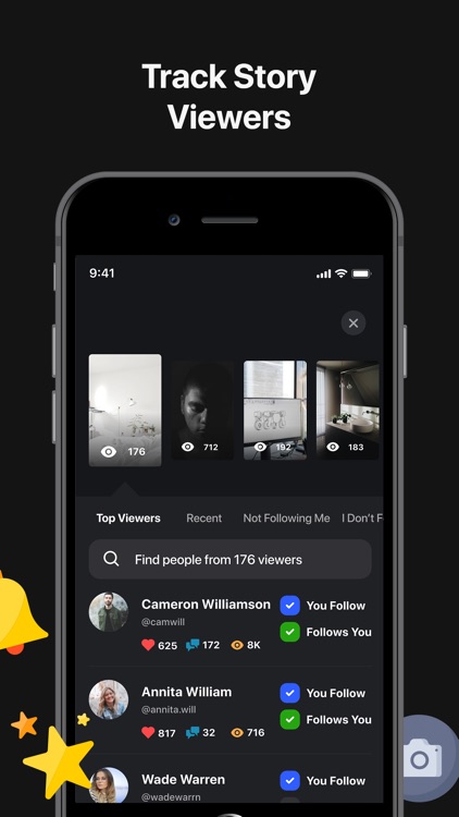 Tracker + Followers Insights