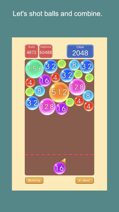 2048 Shot Ball Screenshot