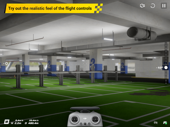 Screenshot #5 pour DJI Virtual Flight